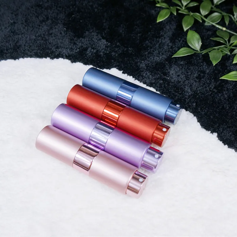 15ml Perfume Travel Atomizer Refillable Spray Bottle Aluminum and Glass