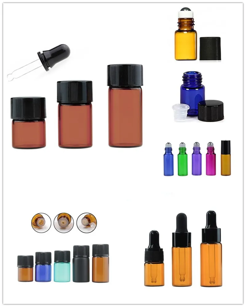 Amber Clear Glass Vials 10ml