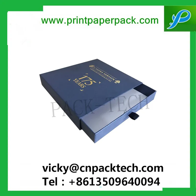 Custom Printed Box Packaging Durable Packaging Cosmetic Packaging Box Slide Cosmetic Packaging Box