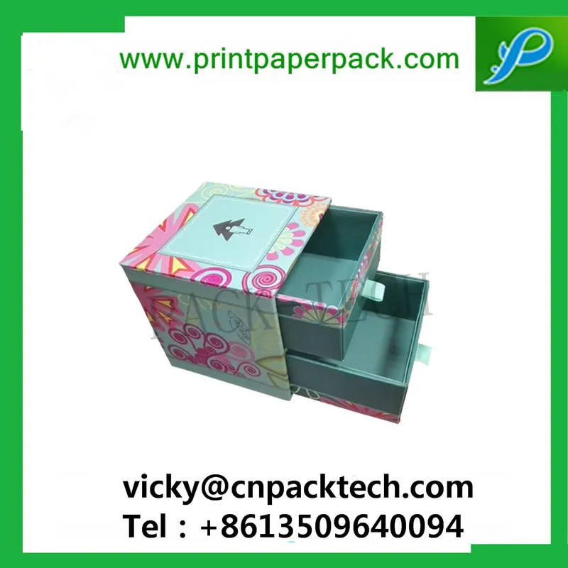 Custom Printed Box Packaging Durable Packaging Cosmetic Packaging Box Slide Cosmetic Packaging Box