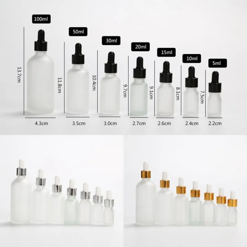 White Cosmetic Bottles