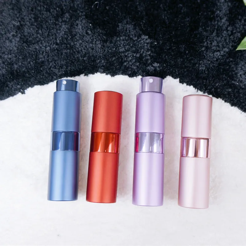 15ml Perfume Travel Atomizer Refillable Spray Bottle Aluminum and Glass