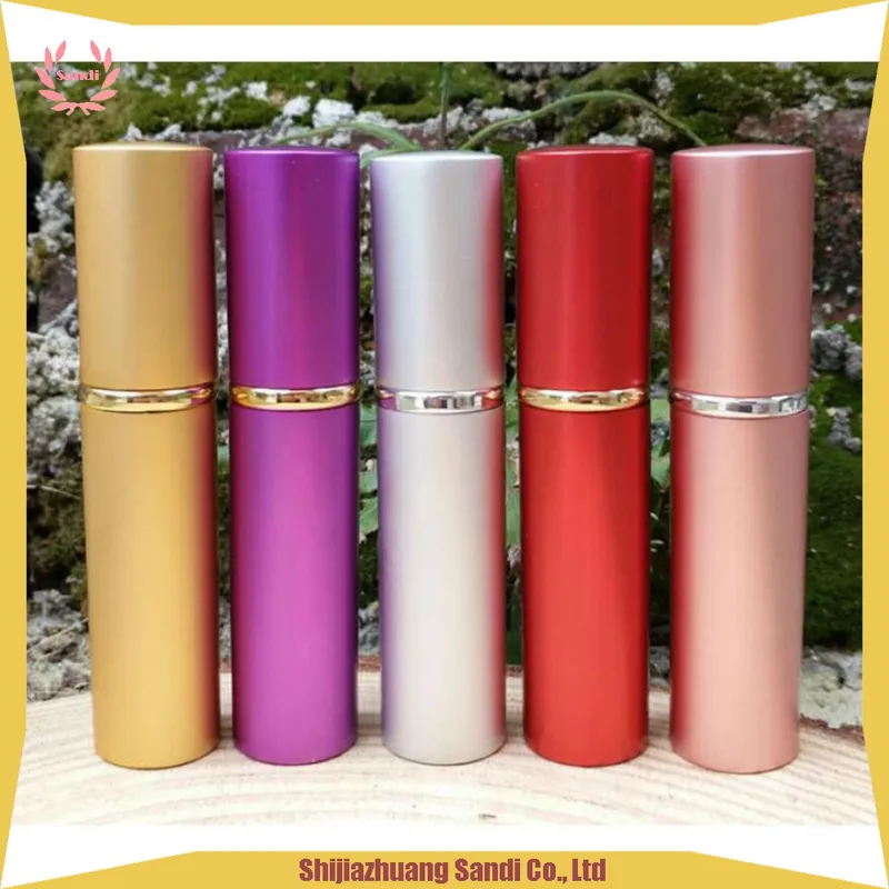 Mini Travel Aluminium Refillable Perfume Atomizer Spray Bottle