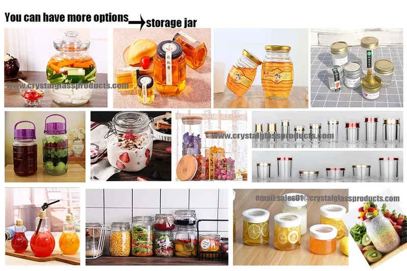 10oz 300 Ml High-End and Lead Free Bird Nest Jar/Honey Jar /Glass Bottle Jar