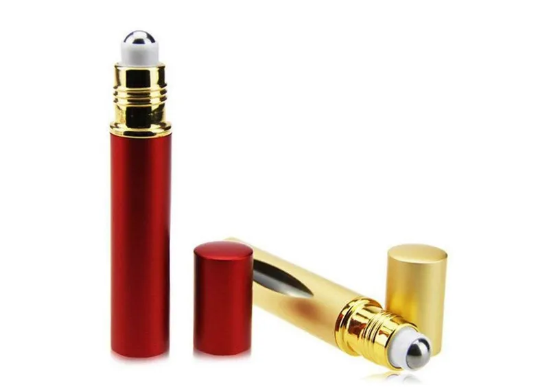 10ml Essential Oil Roller Bottles with Stainless Steel Roller Ball