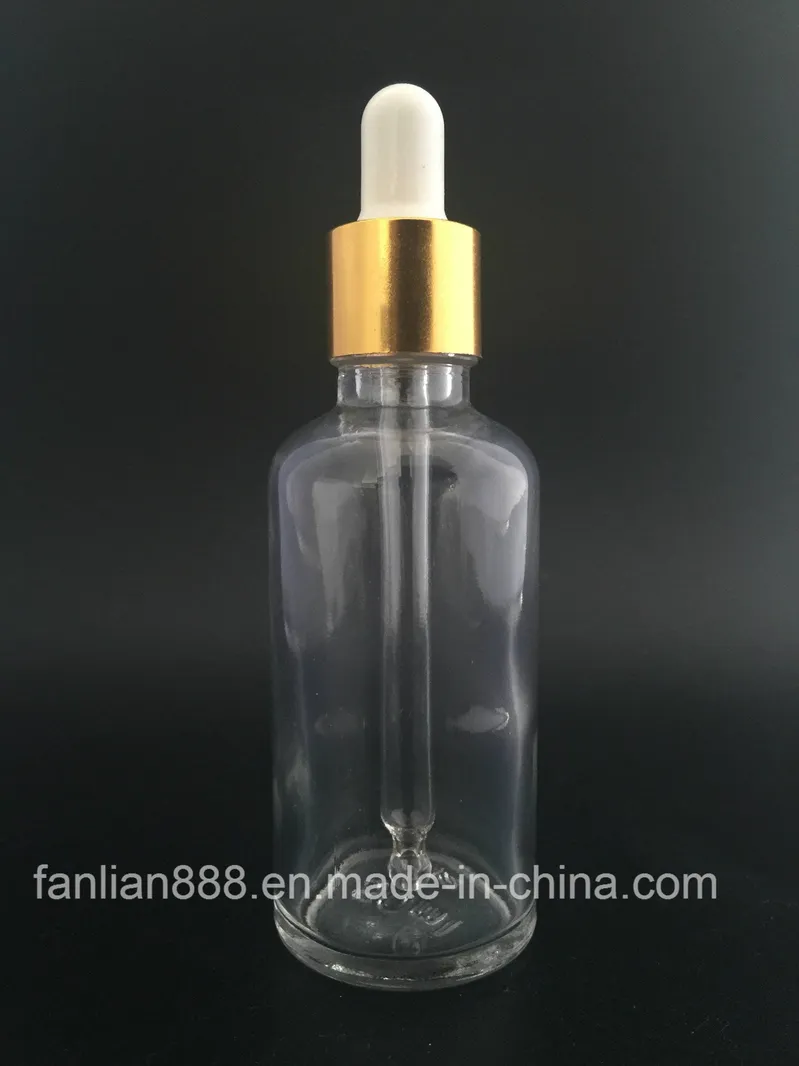 Glass Dropper Essential Oil Bottles for Cosmetic Packaging