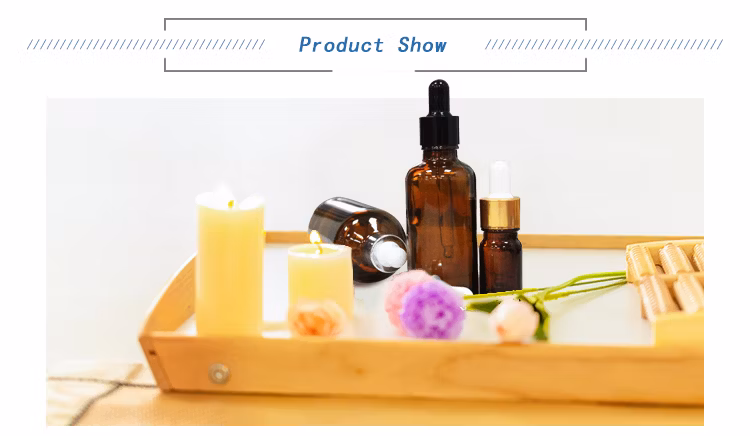 10ml 20ml 30ml Amber Glass Dropper Bottles Essential Oil Bottle