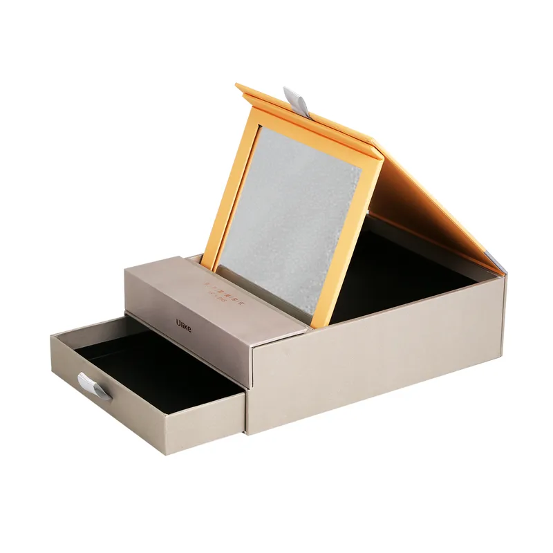 Elegant Perfume Bottle Package Display Gift Box with Long Lid