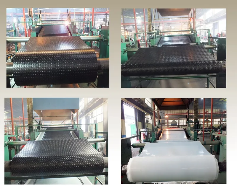 Anti-Slip Rubber Mat for Parking Lot, Flooring Mat