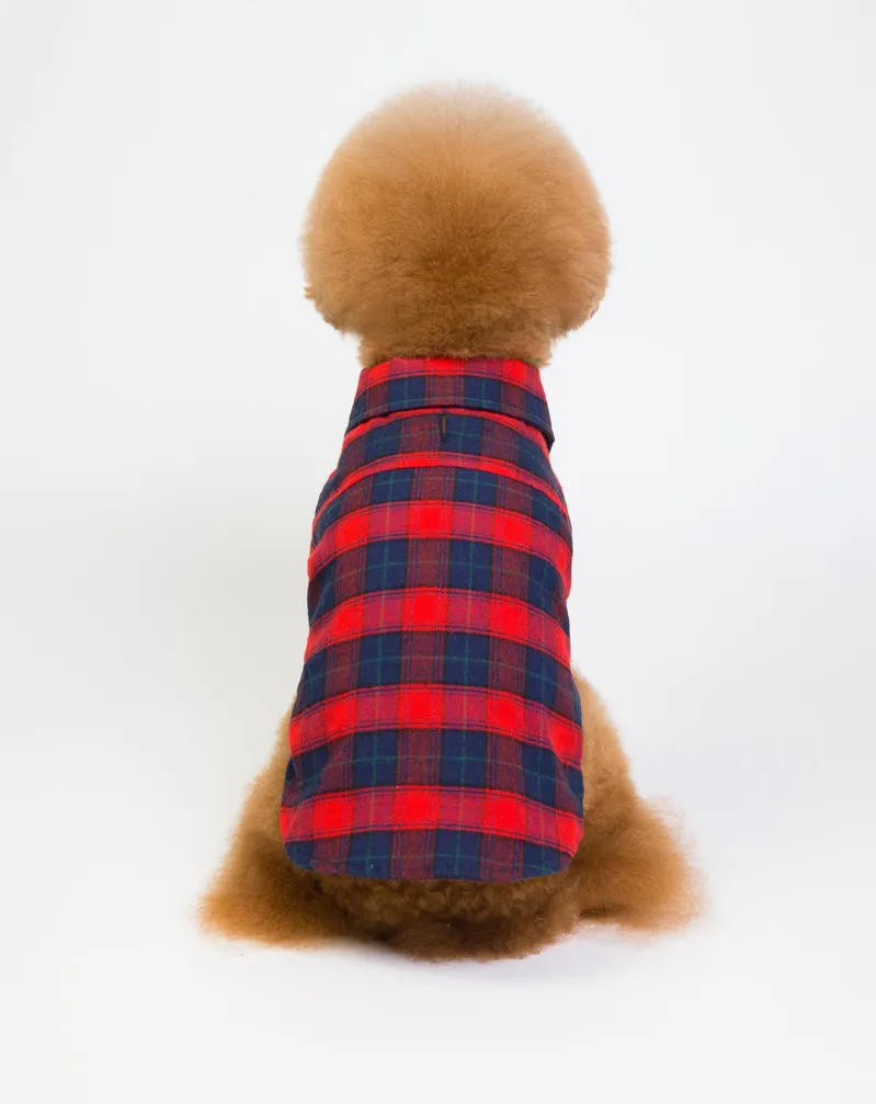 Luxury Custom Pattern Cotton Dog Clothes for Small Medium Large Dogs