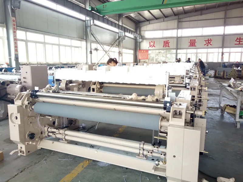 Higher Speed Water Jet Loom Textile Weaving Machinery for Bed Sheeting Fabric