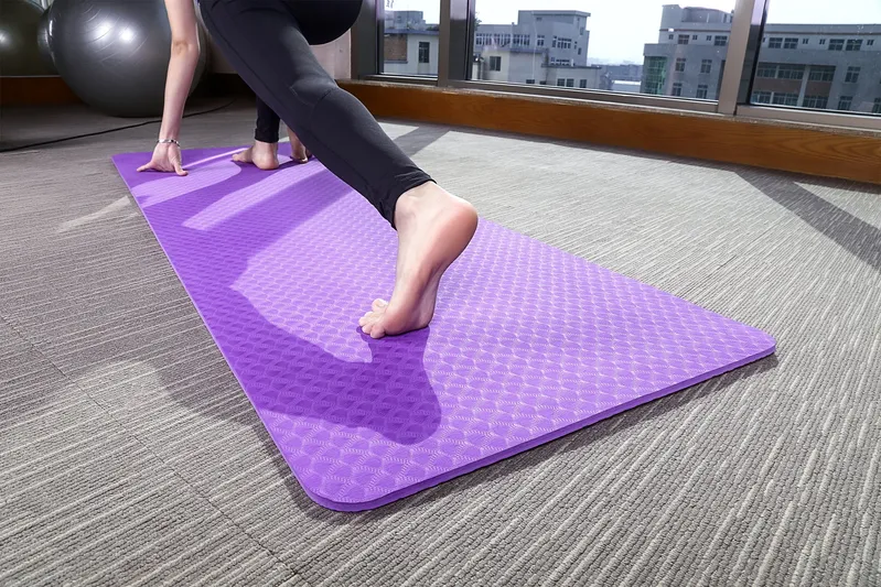 Custom Print Eco-Friendly Anti-Slip Waterproof TPE Yoga Mat