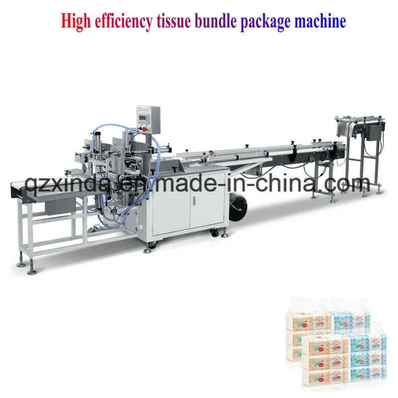 Facial Tissue Plastic Bag Package Machine