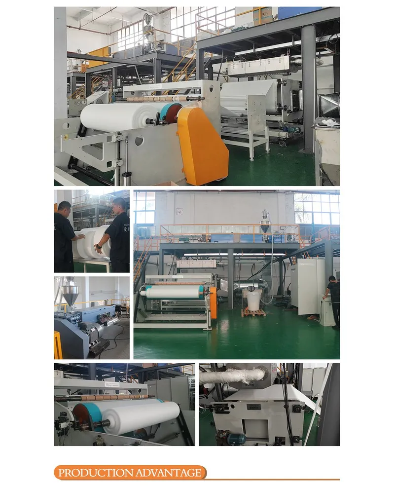 Full Automatic PP Spunbond Non Woven Meltblown Fabric Making Machine