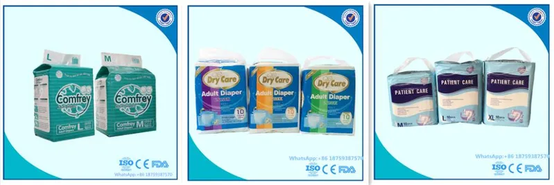 Disposable High Absorbency Baby Adult Diaper for Medical