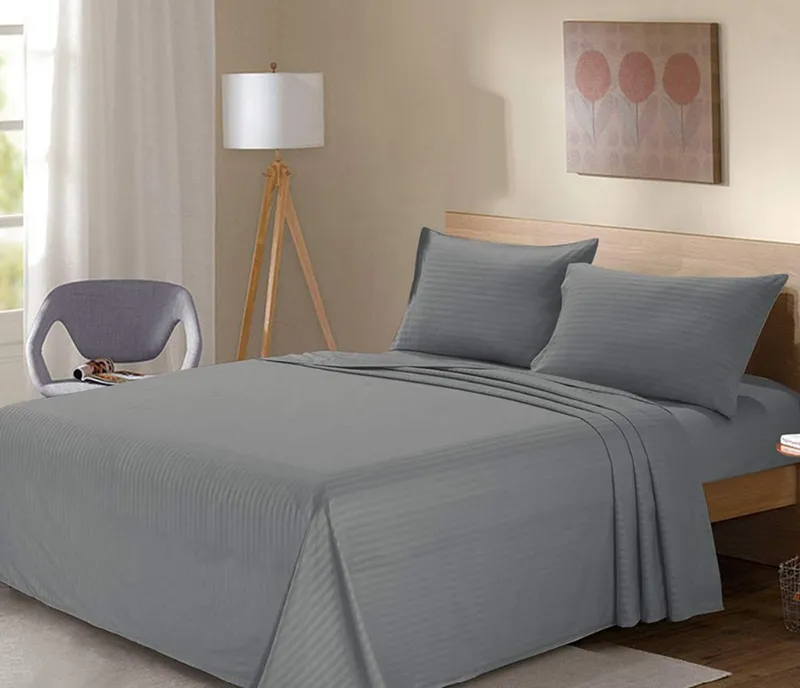 High Quality 100% Cotton Bedding Set Hotel Linen /Bed Sheets