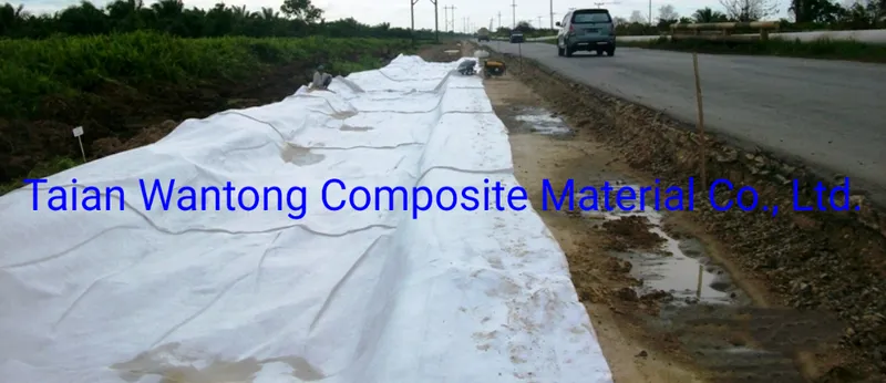 150GSM Polyester Polypropylene Nonwoven Non-Woven Geotextile