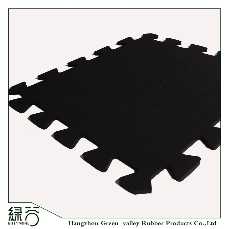 Shock-Reducing 1mx1m Interlocking Rubber Mats for Gym