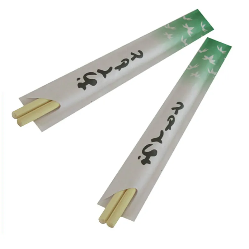 Free Sample 100% Natural High Quality Disposable Chopsticks Sleeves