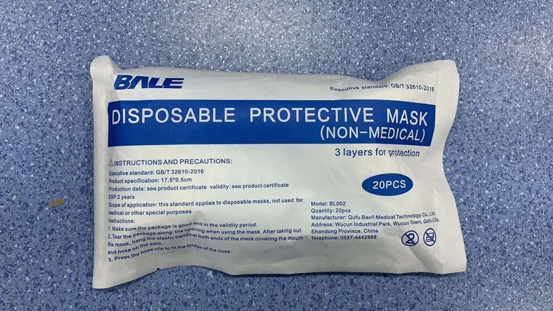 3ply Civil Face Mask Non Woven Disposable Mask Wholesale Earloop and Non Woven Bfe 99