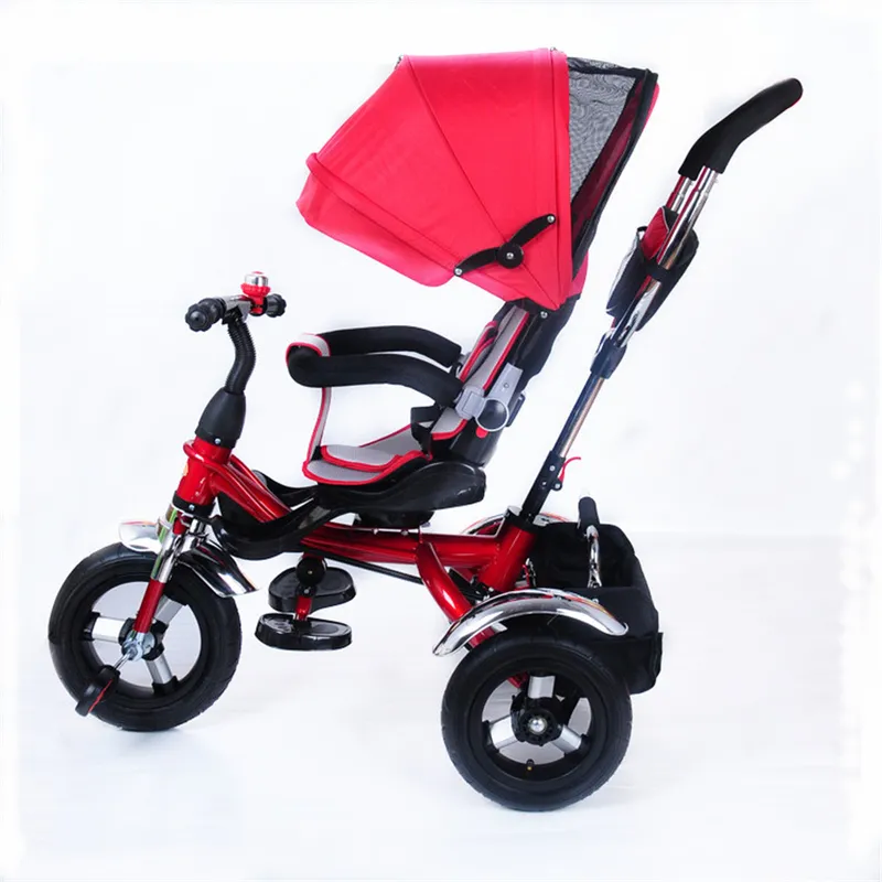 Children Tricycles 1 Year with Back Seat/Canopy