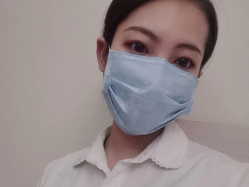 Flat Disposable Non-Woven Meltblown 3ply Medical Masks