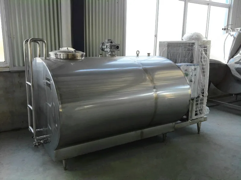 Milk Storage Cooling Chilling Mixing Tank with Refrigerator