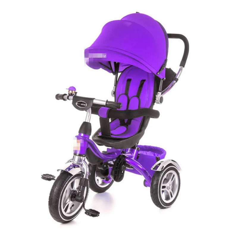 Children Tricycles 1 Year with Back Seat/Canopy