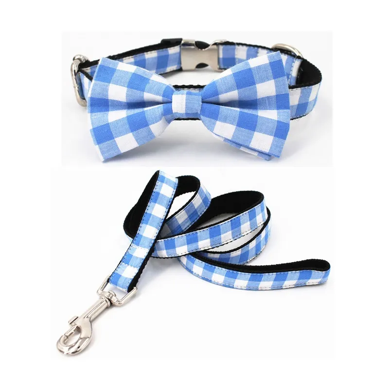 Custom Print Dog Bowtie Collar for Small Medium Large Dogs