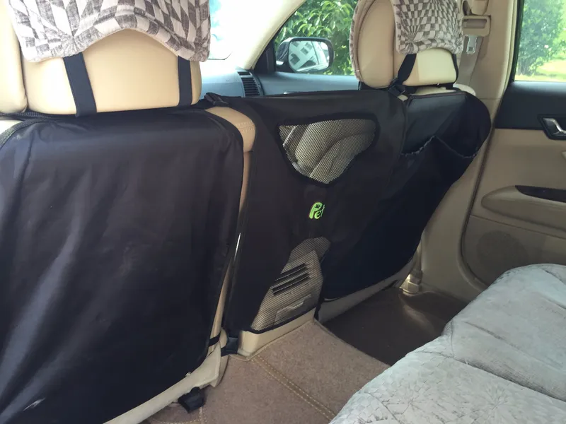 600d Pet Travel Back Seat Barrier Cover for Cars