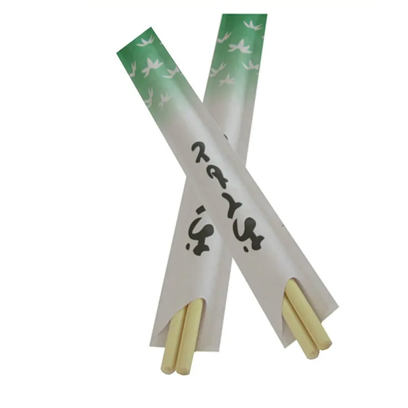 Free Sample 100% Natural High Quality Disposable Chopsticks Sleeves