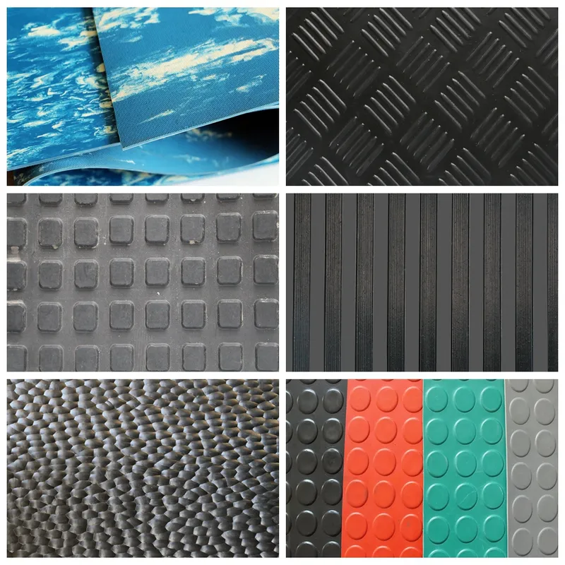 Anti-Slip Rubber Mat for Parking Lot, Flooring Mat