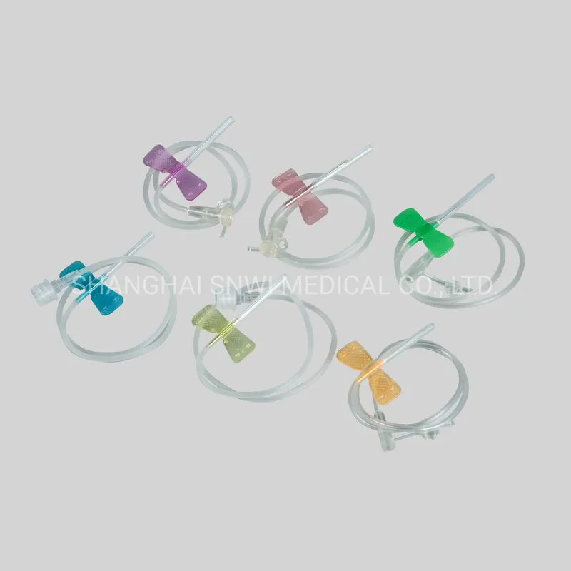 Disposable Medical Sterile Scalp Vein Set Butterfly Needle for Infusion