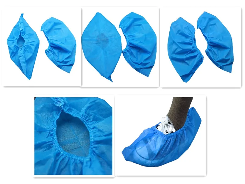 500g/Bag Protective Waterproof Elastic Non Woven Disposable Shoe Cover