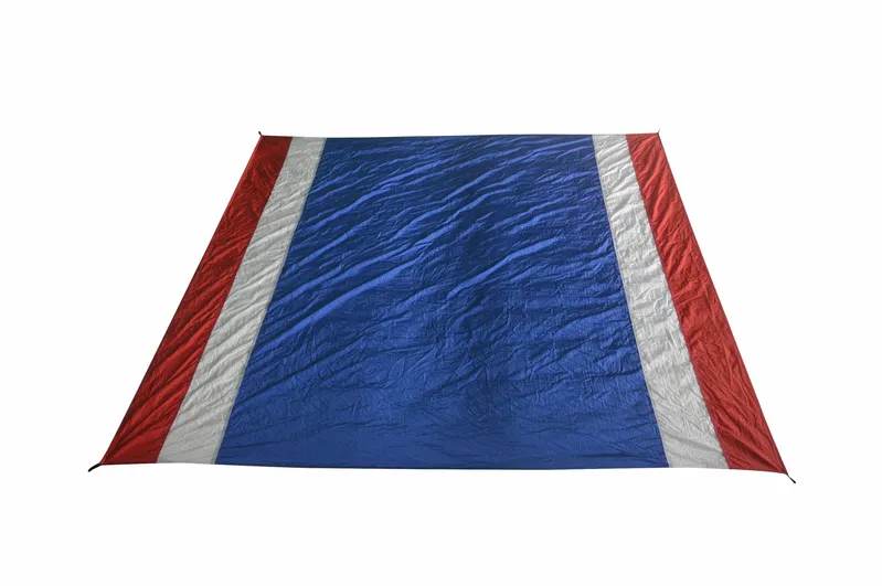 Custom Logo Outdoor Durable Parachute Nylon Compact Sand Free Beach Mat