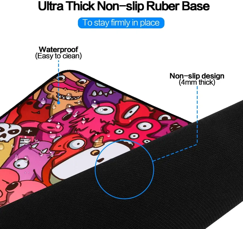 Waterproof Large Mouse Pad for Office and Home