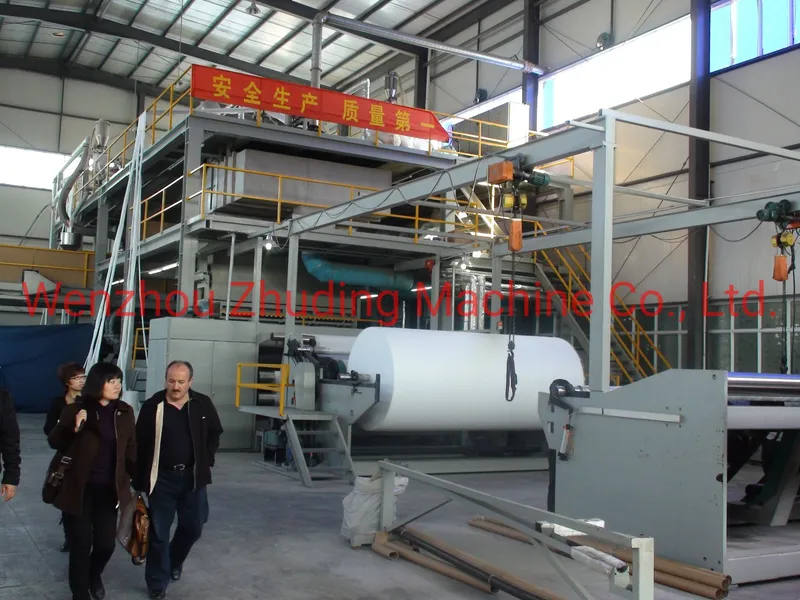 PP Material Spunbond Elastic Non Woven Fabric Nonwoven Making Machine