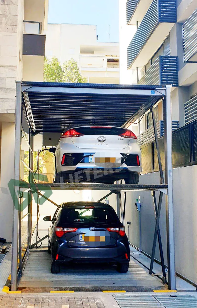 Multi-level Underground Car Parking System 4 Post Car Lifts for Car Garage