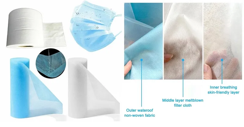 Non Woven Melt-Blown Polypropylene Filter Cloth for Face Mask