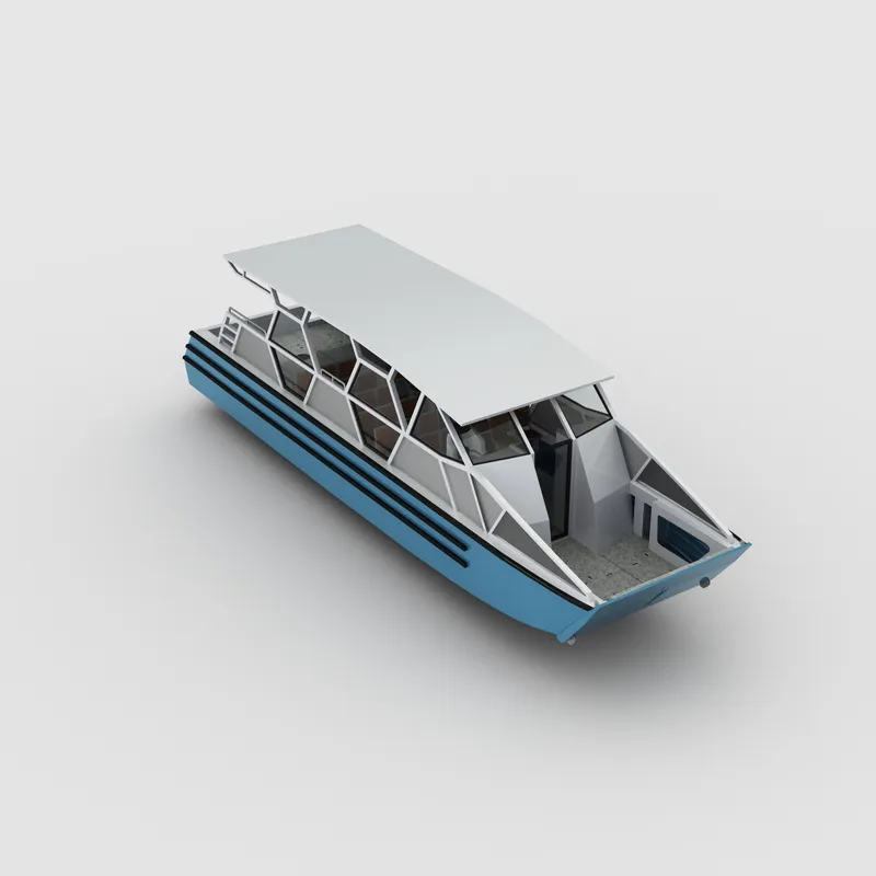 12.6m Brand New Aluminum Water Taxi for Passenger