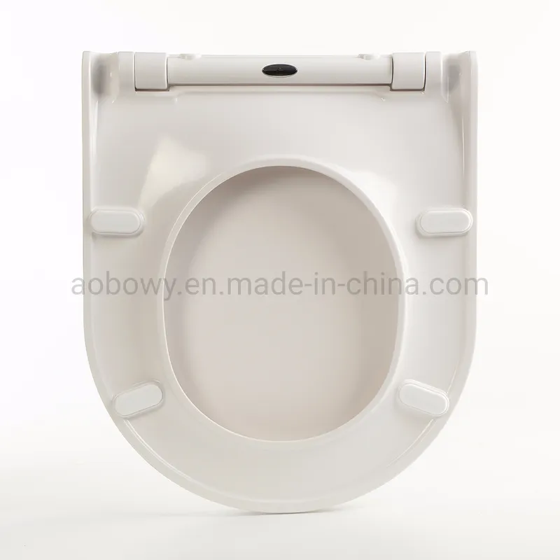 EU Standard Urea Removeable Toilet Seat, D-Shape, Toilet Seat for Baby/Adult (Au245)