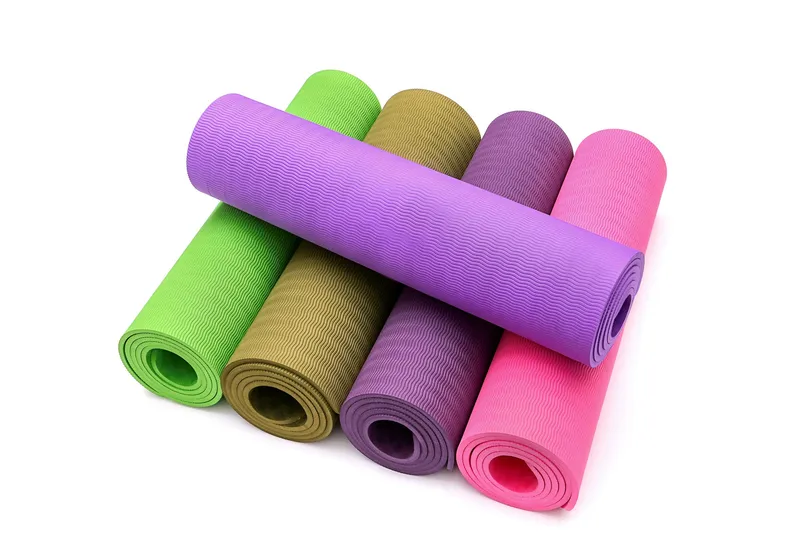 Custom Print Eco-Friendly Anti-Slip Waterproof TPE Yoga Mat