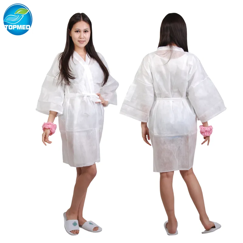 Best Selling SPA Kinomo Disposable SPA Gowns