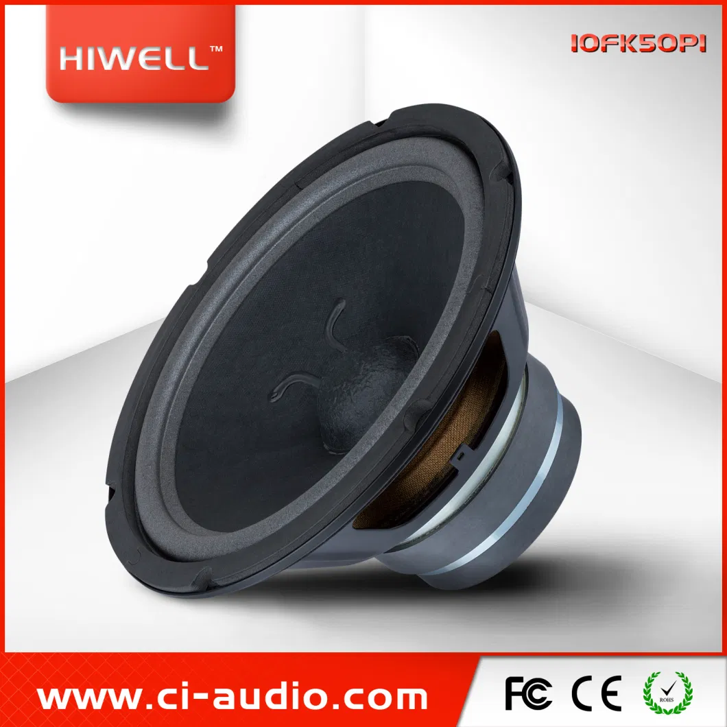 Hot Sale 10'' Ferrite Karaoke Professional Loudspeaker Whith 500 Watt Loudspeaker.