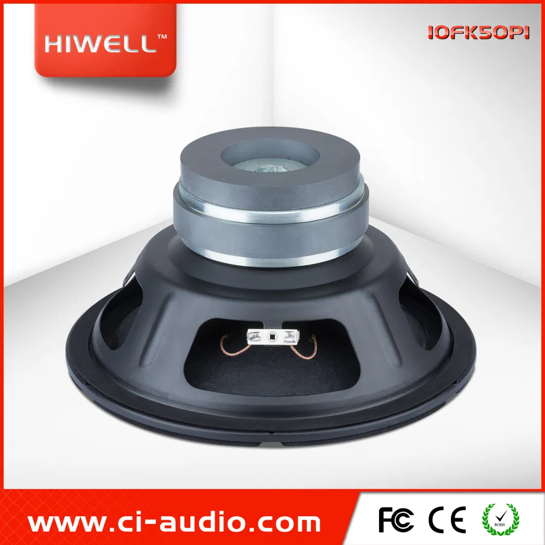 Hot Sale 10'' Ferrite Karaoke Professional Loudspeaker Whith 500 Watt Loudspeaker.