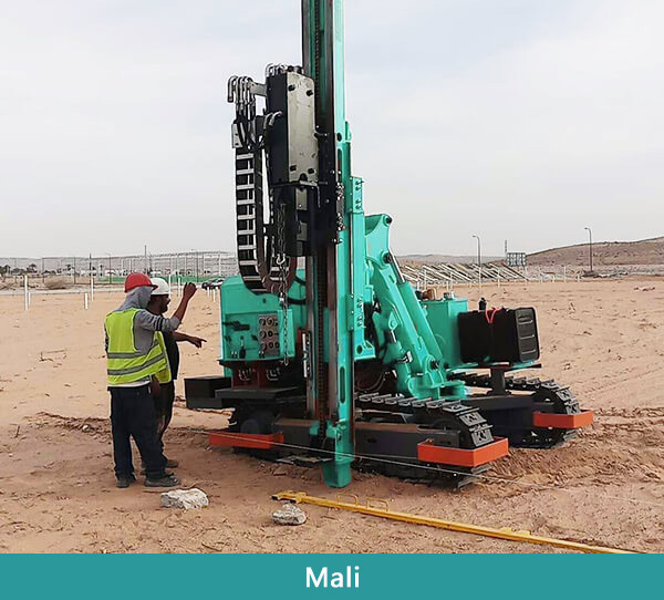 Hfpv-1A Photovoltaic Pile Driver for Blasting Hole Constructions