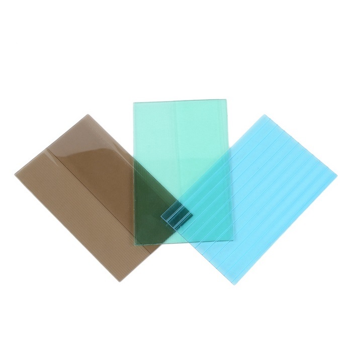 Transparent Colored Polycarbonate PC Solid Stripe Sheet