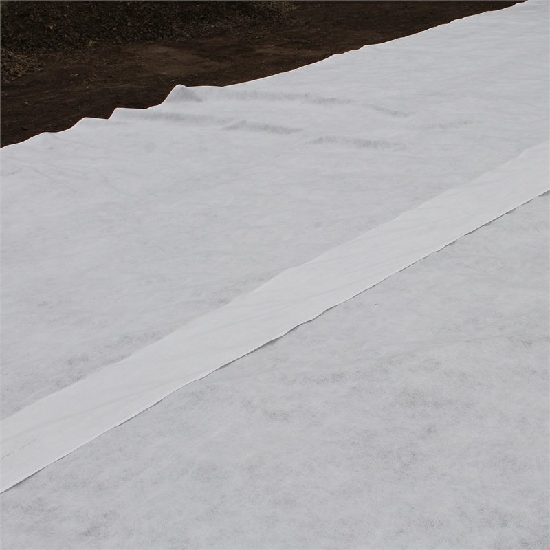 White/Black Geotextile Polypropylene PP Woven Fabric