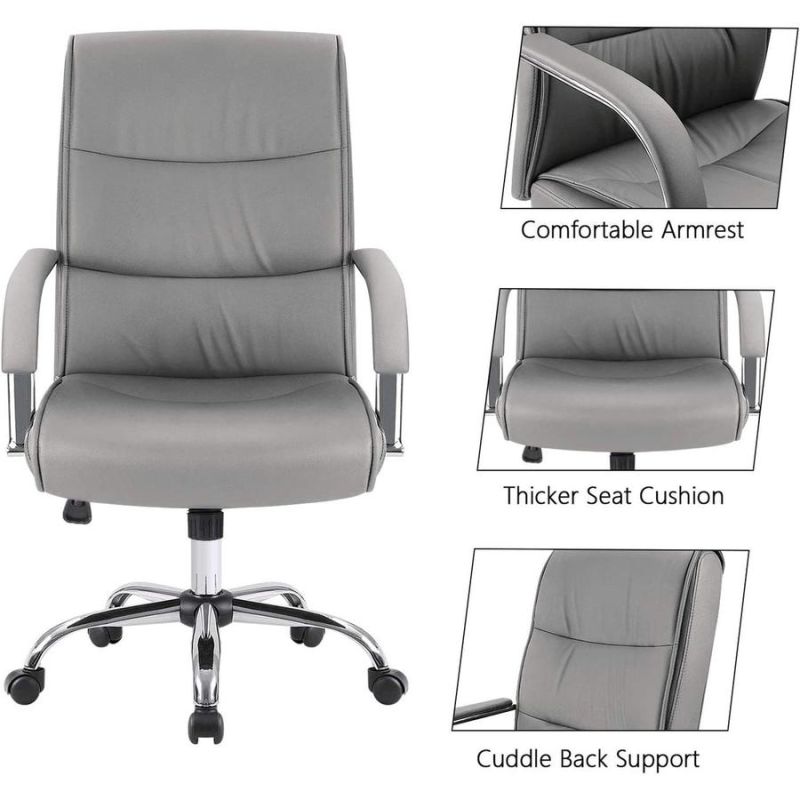 White Office Chair, White Desk Chair Executive Chair White