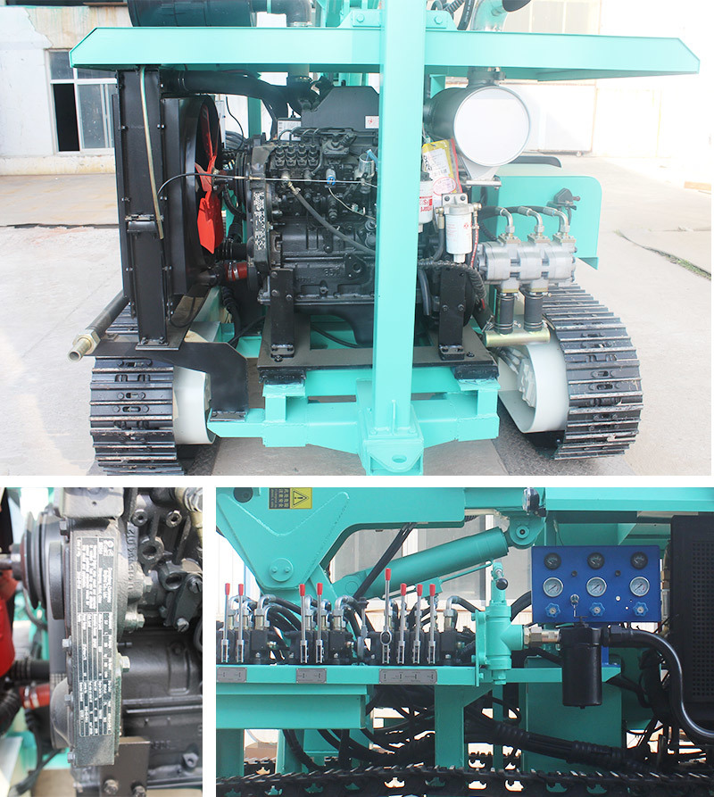 Hf130y Used Hydraulic Screw Pile Driver for Photovoltaic Power Generation Project